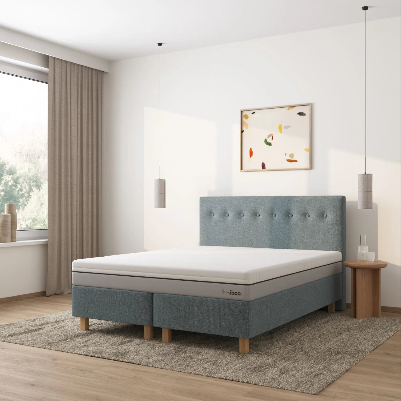 Hiboo bed - Nika mint