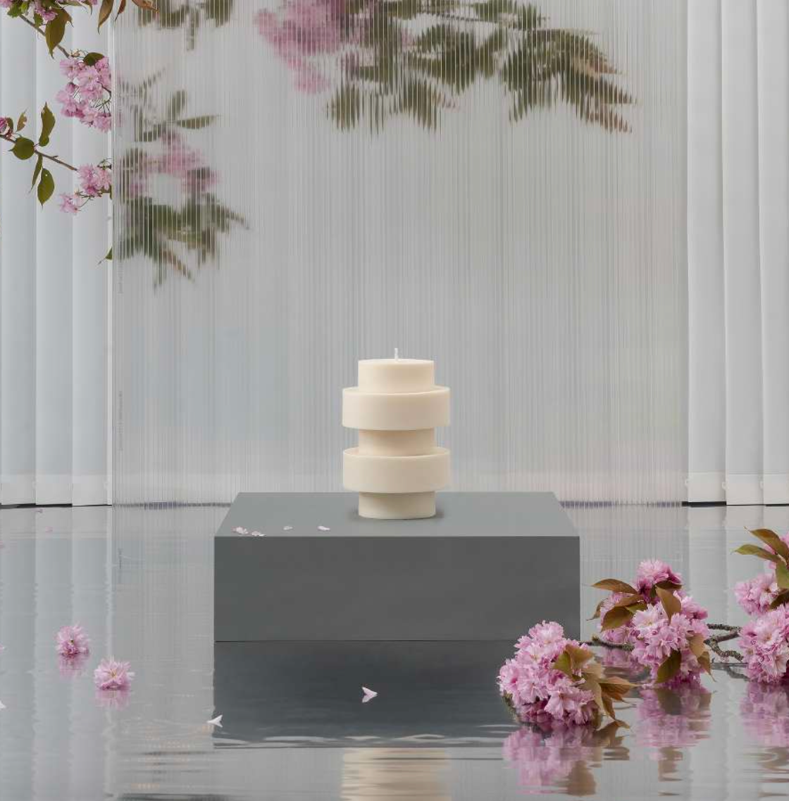 Very big candle by Hélène DM - N° 021
