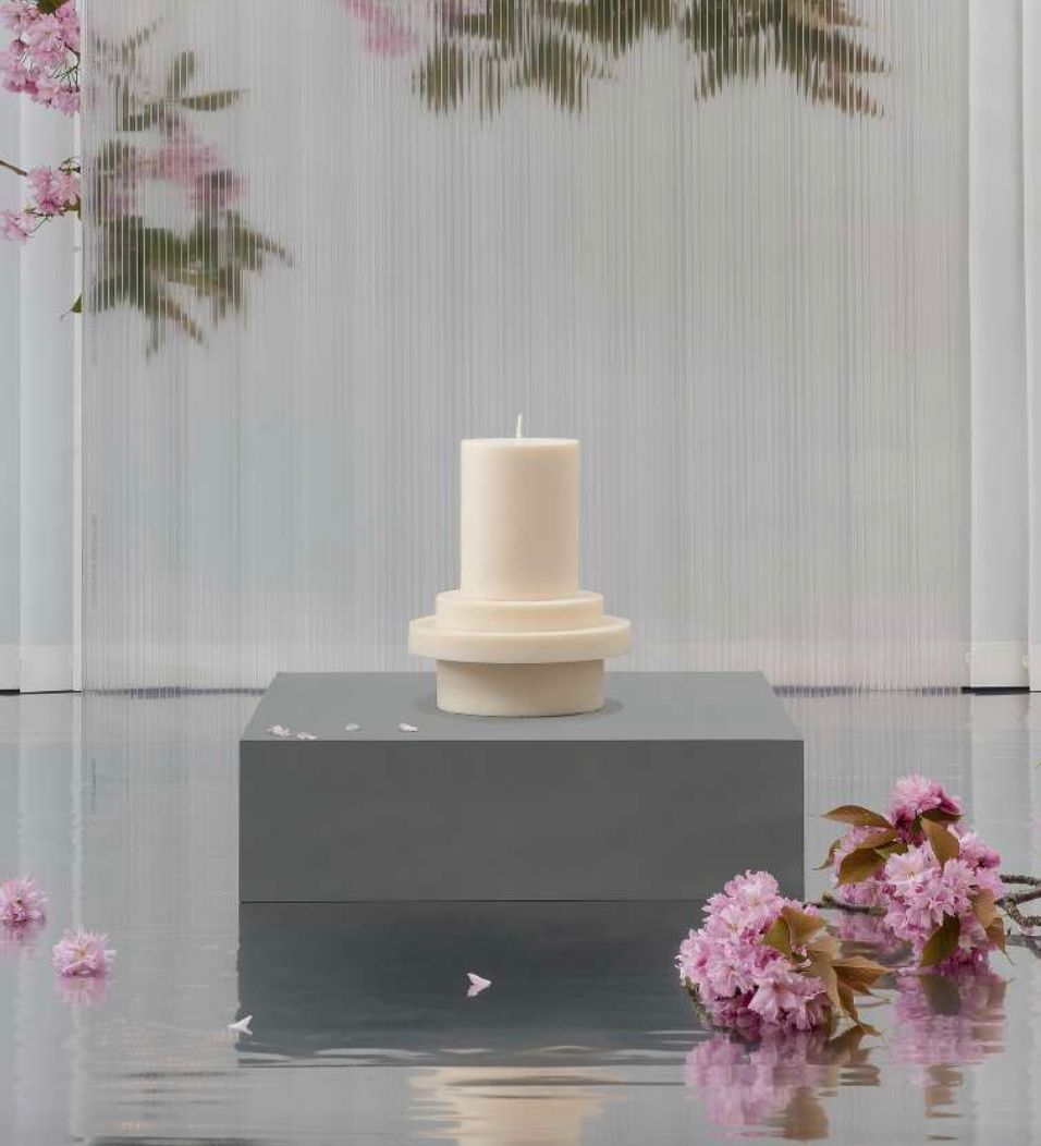 Very big candle by Hélène DM - N° 024