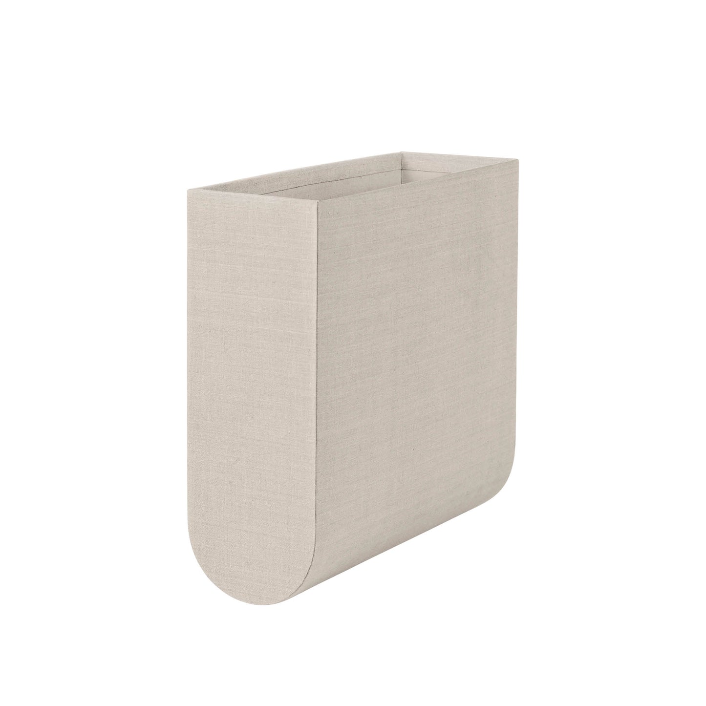 Curved Box Small Grey by Kristina Dam Studio