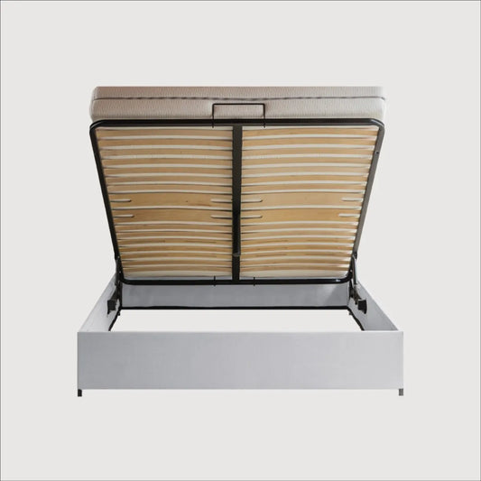 Lit coffre - cape light grey