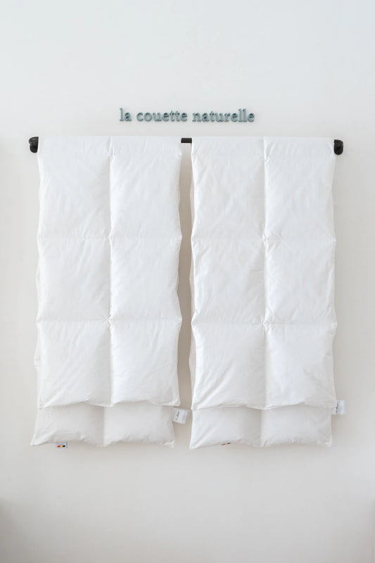 La Légèreté des couettes en duvet