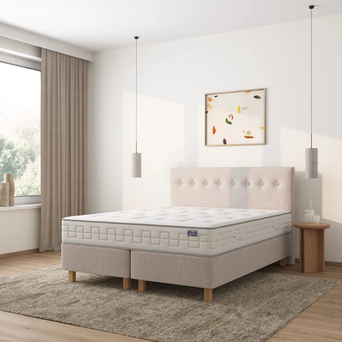 Hiboo bed - Bloq beige