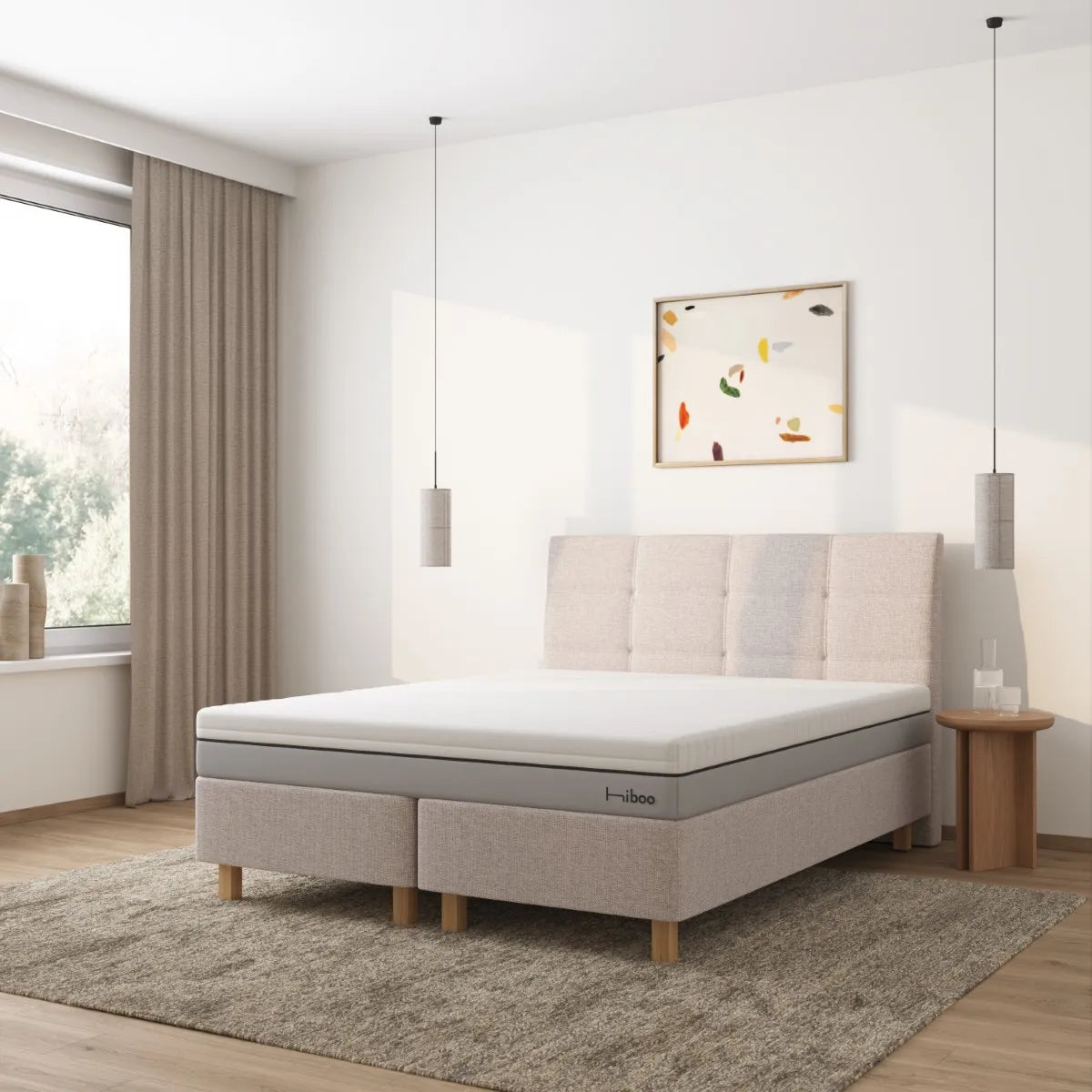 Hiboo bed - Bloq beige