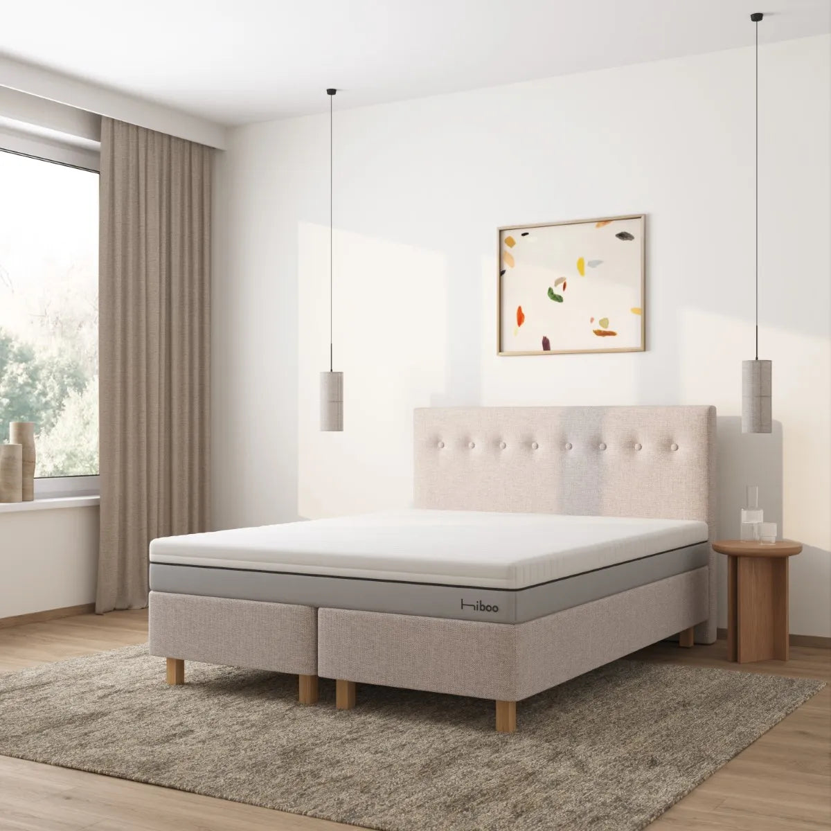 Hiboo bed - Bloq beige