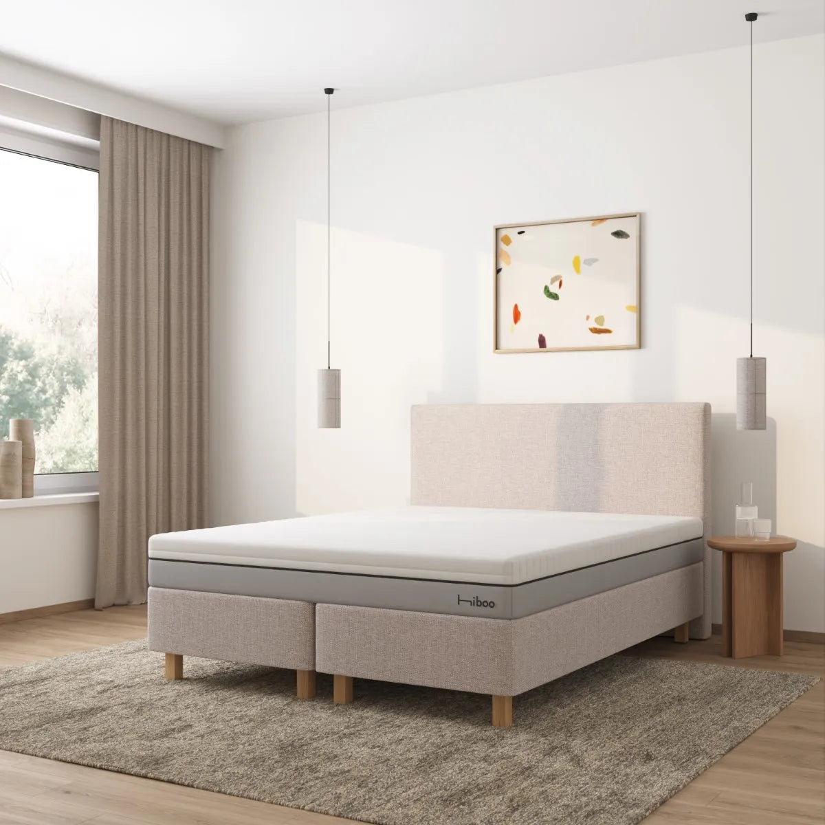 Hiboo bed - Bloq beige