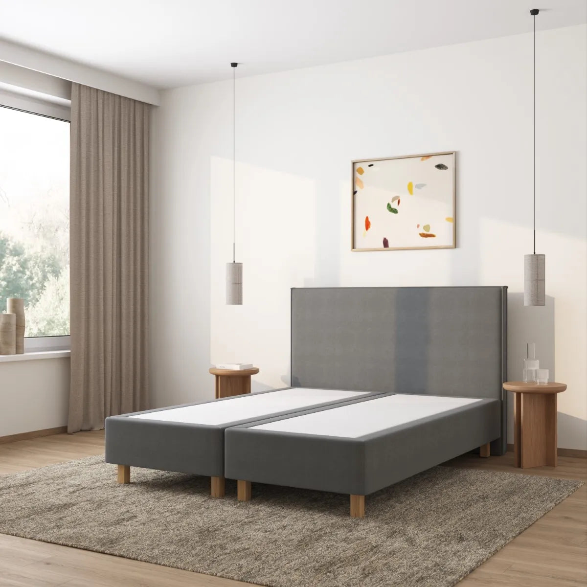 Hiboo bed - Cape zinc