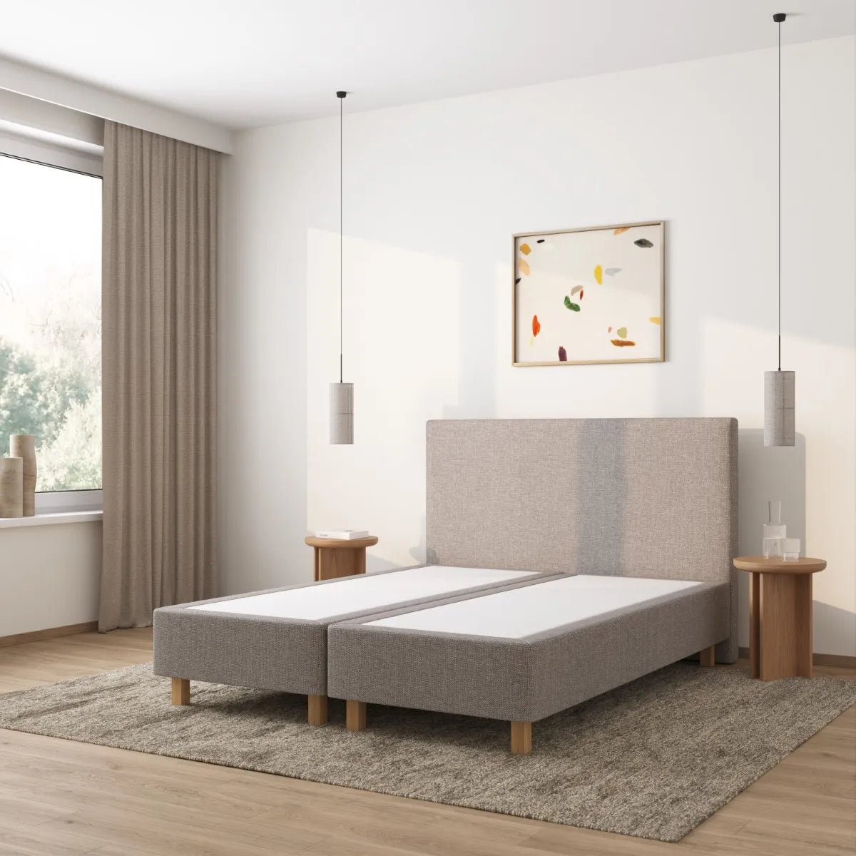 Hiboo bed - Luca mauve