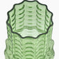 Serax - Vase 05 Green Transparant Waves by Ruben Deriemaeker
