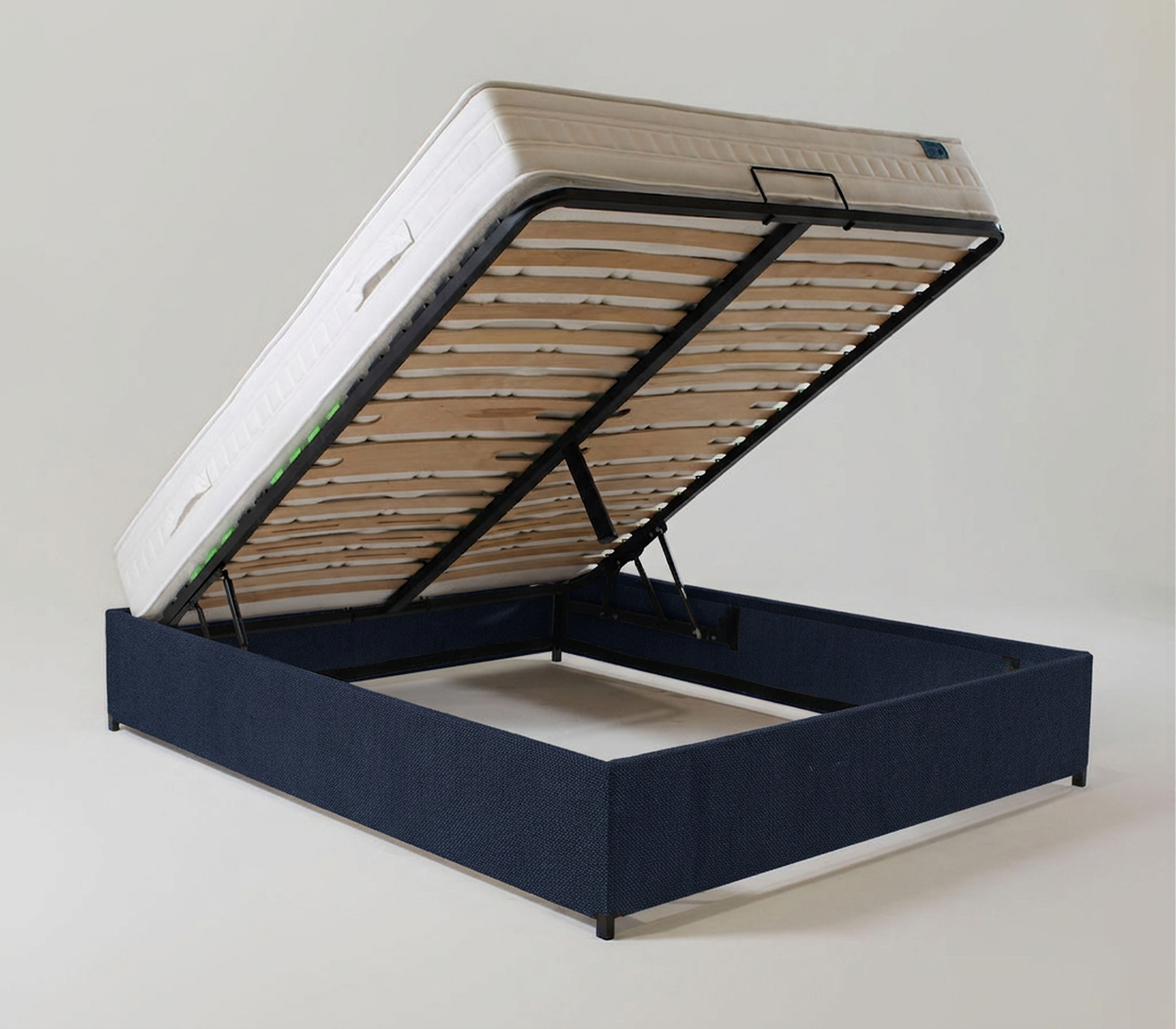 Storage bed - Luca royal blue 