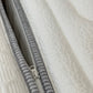 Two-piece mattress with connecting pull